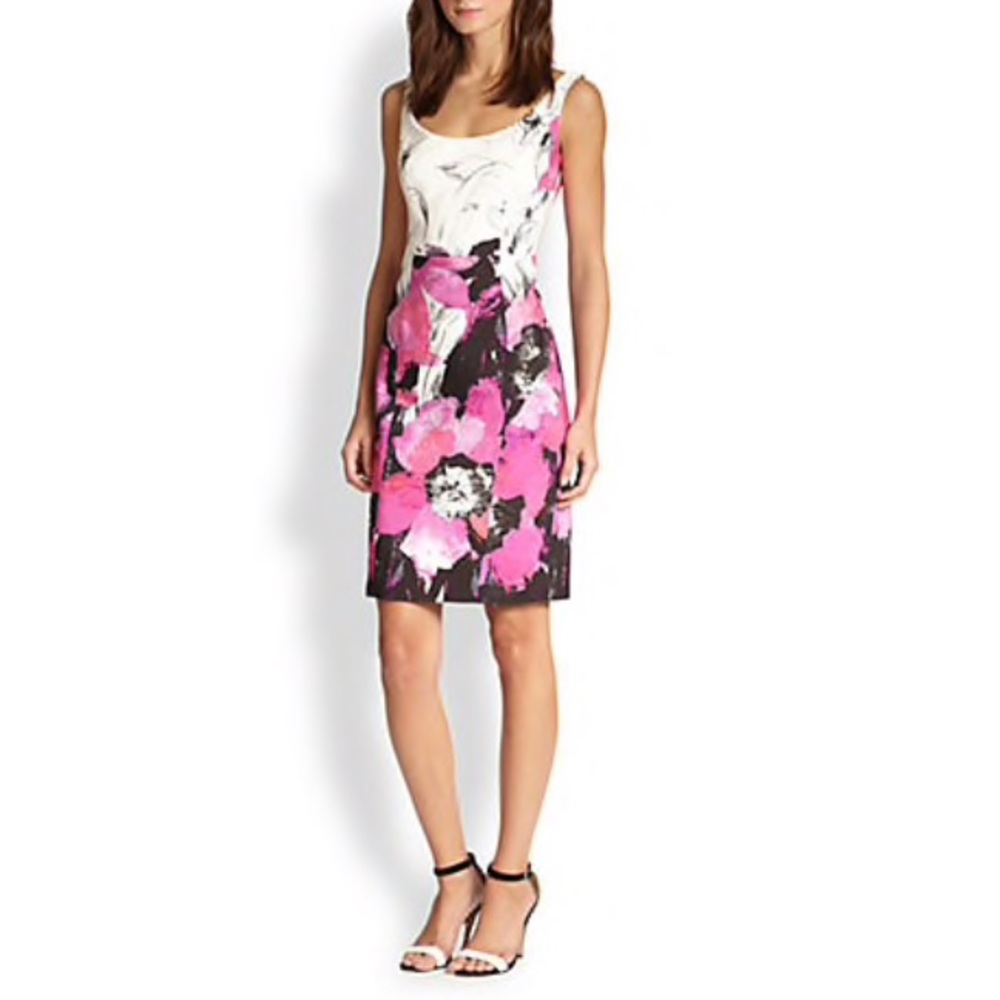Milly Sophia floral print sleeveless dress